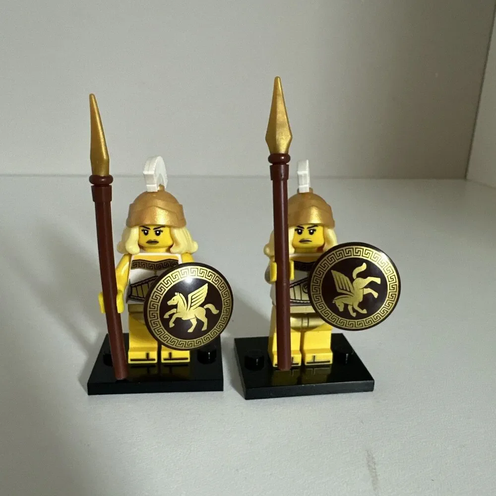 LEGO CMF Series 12 - Battle Goddess (col183) Retired Minifigure Complete Qty 2